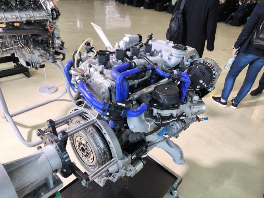 Новый двигатель