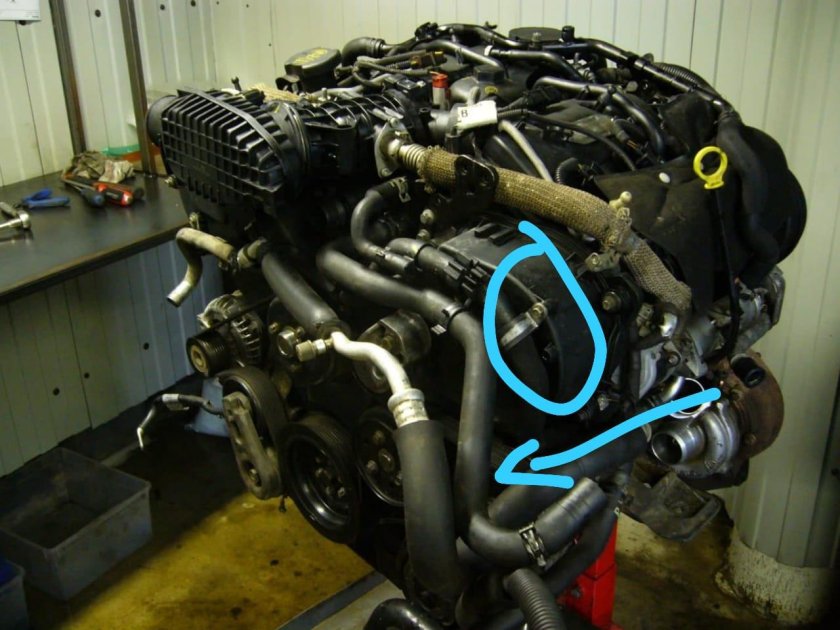 Двигатель Discovery 3 2.7 дизель