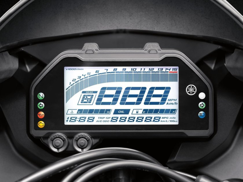 Приборная панель Ямаха r3