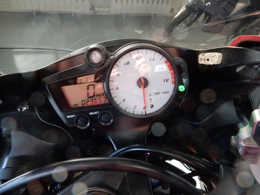 Yamaha r6 приборка