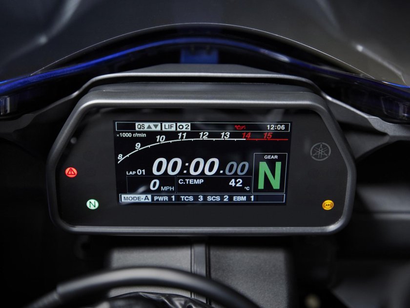 Приборная панель Yamaha r1 2016