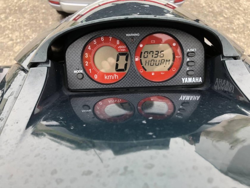 Ямаха 1200xl приборная панель