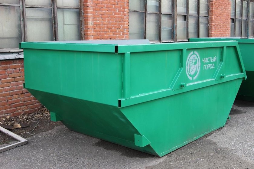 Контейнер металлический для ТКО 0.75 м3 940