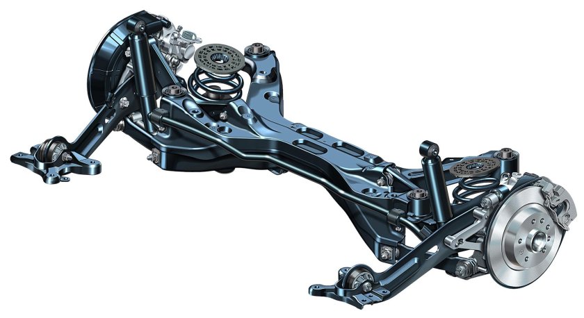 Hyundai Solaris задняя подвеска