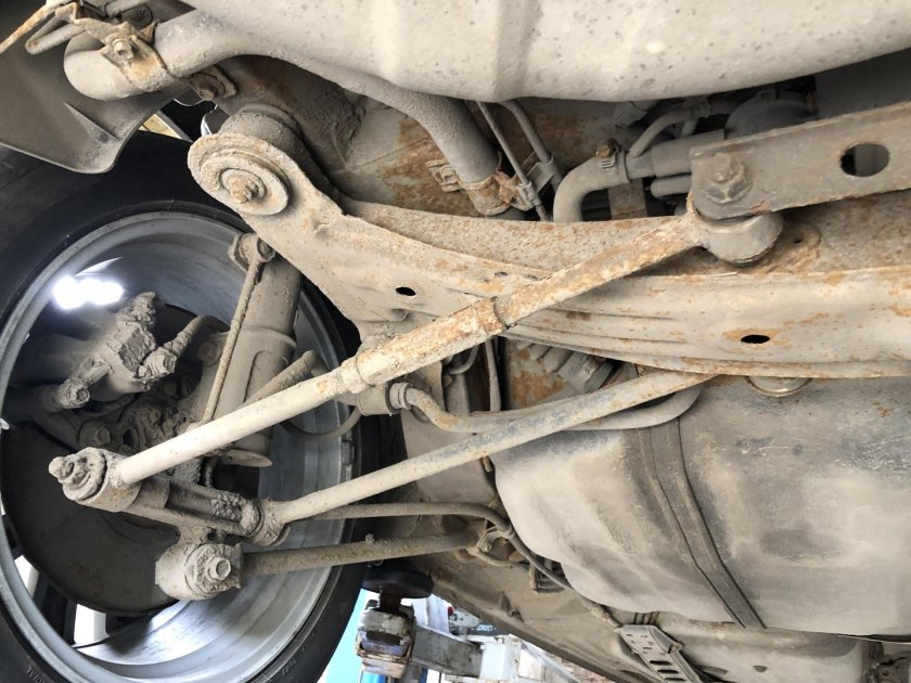 Toyota Camry 30 задняя подвеска