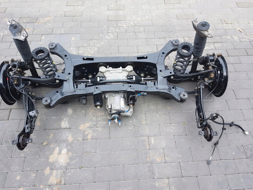 Hyundai Tucson 2008 подвеска