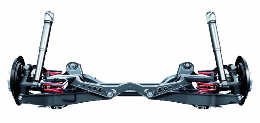 Задняя подвеска Джетта 6 многорычажка