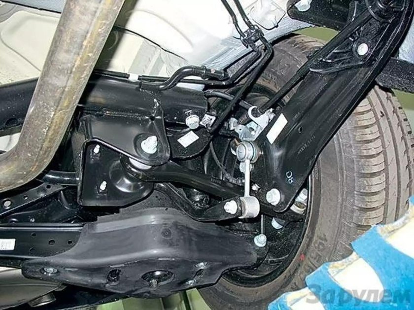 Задняя подвеска Volkswagen Golf 6