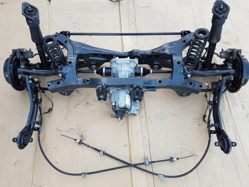 Задняя подвеска ix35 передний привод