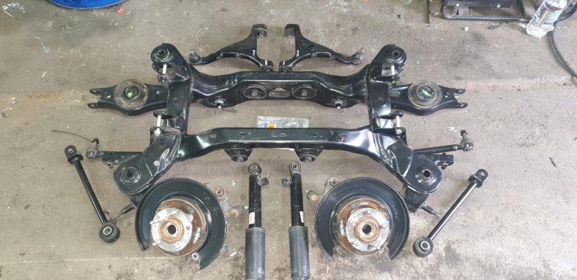 Задняя подвеска Hyundai Santa Fe 2