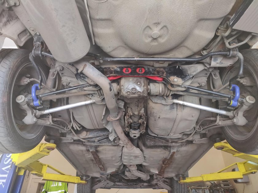 Impreza gg2 задняя подвеска