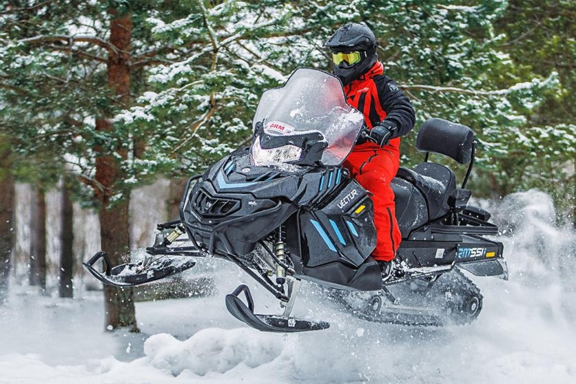 Русская механика снегоходы фронтиерс 1000