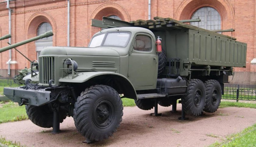 ЗИЛ 151 лесовоз