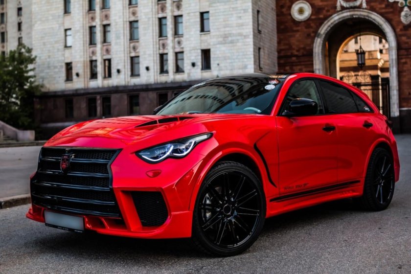 Инфинити fx50 обвес