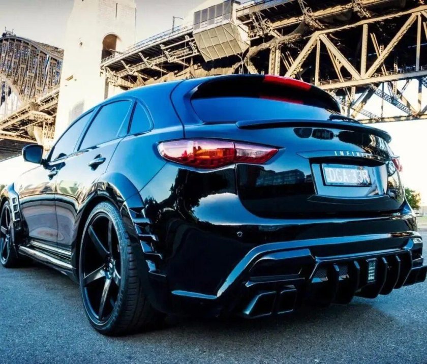 Infiniti qx70 обвес