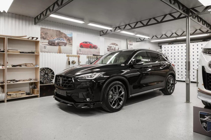 Антихром Infiniti qx50