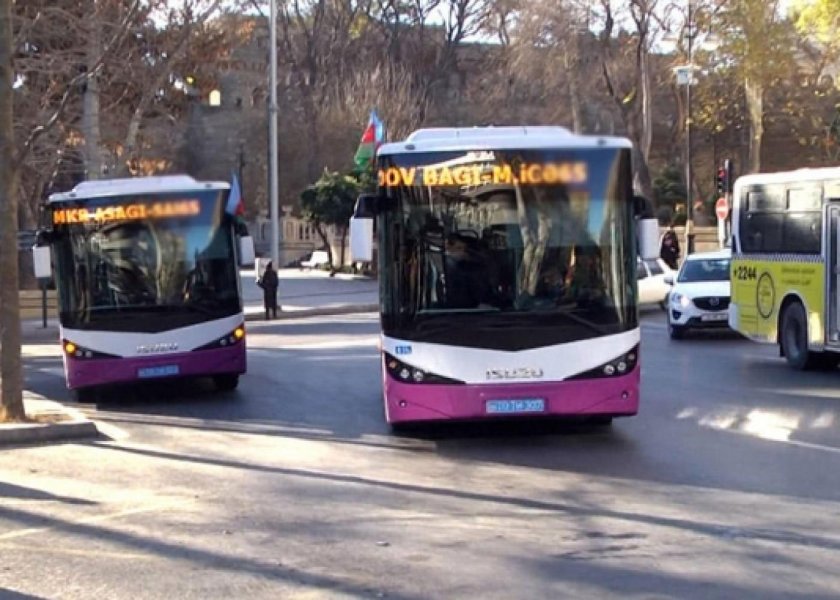 Isuzu City Bus Баку