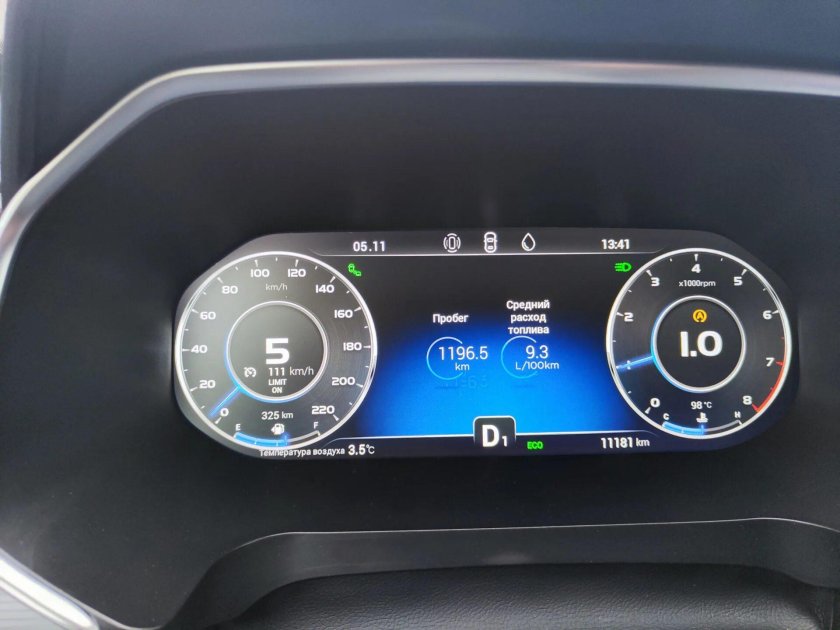 Электронный приборка Chery Swit