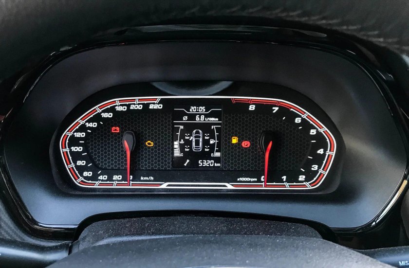 Chery Tiggo 8 Pro приборная панель