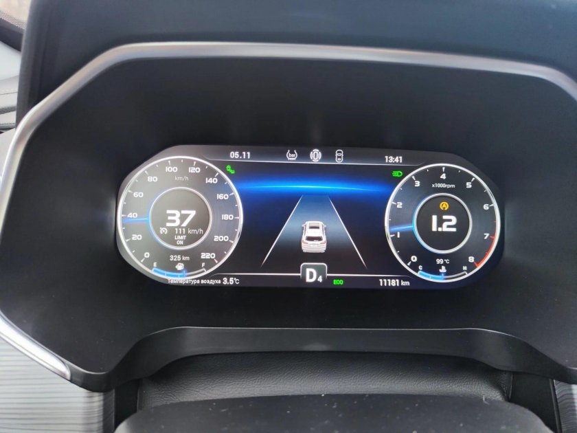 Tiggo 8 руль и приборка