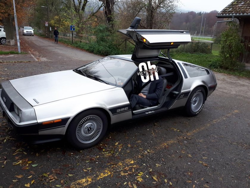 DELOREAN DMC 12 Blueprint