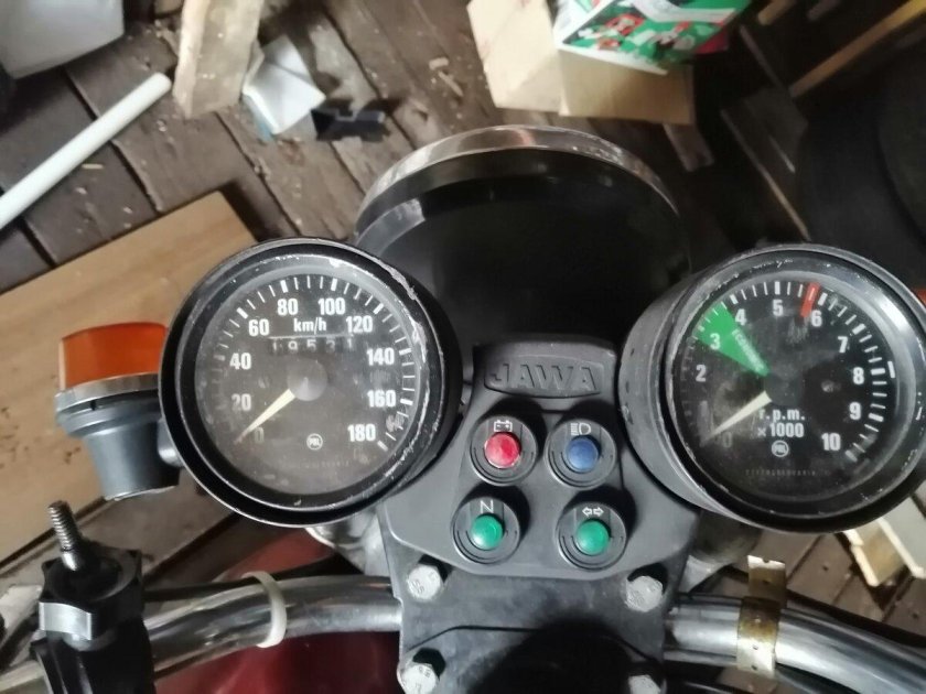 Приборная панель ява 638