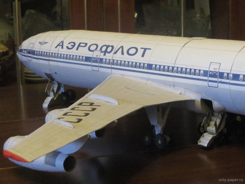 Ил-86 самолёт лего