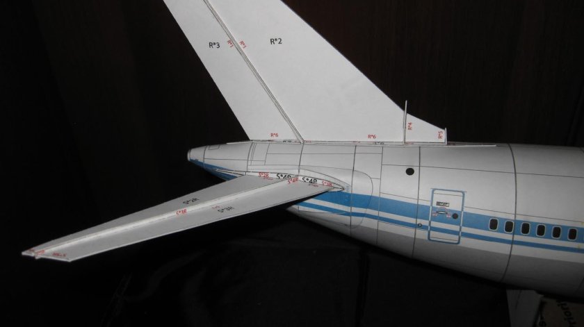 Ил 86 масштаб 1/72