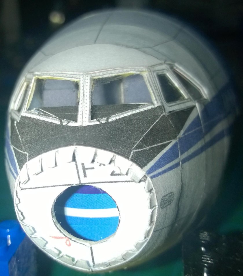 Ил-76 модель из бумаги