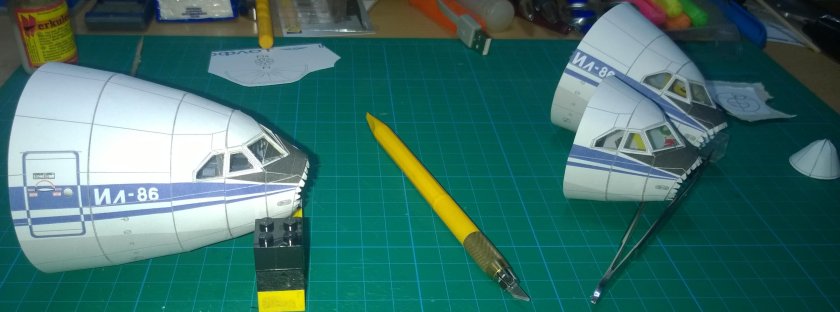 Ил 76 бумажная модель