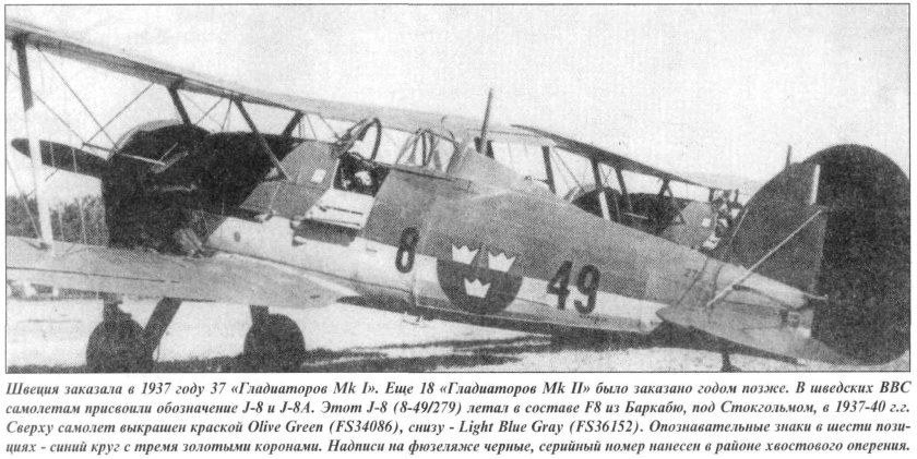 Истребитель Гладиатор