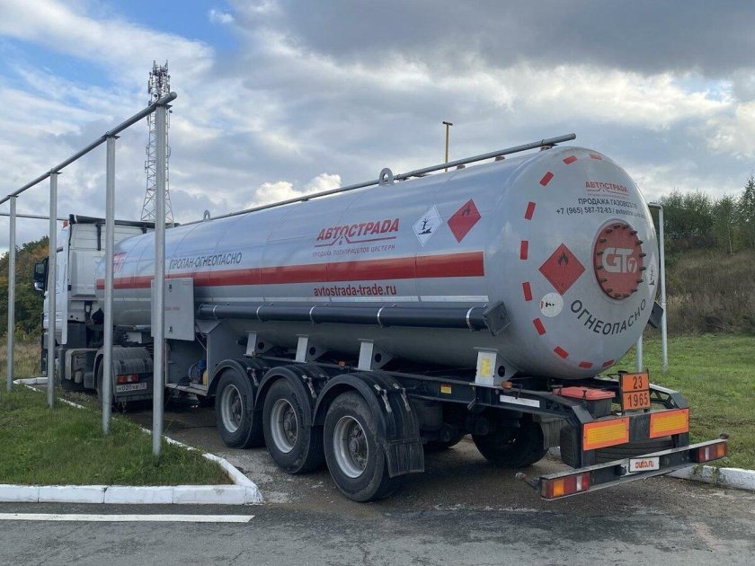 Полуприцеп цистерна