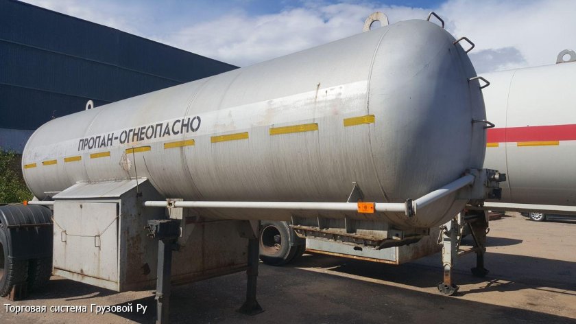 Полуприцеп цистерна ППЦЗ-12 Кузполимермаш