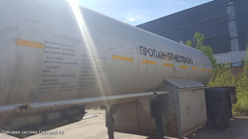 Полуприцеп цистерна ППЦЗ-12 Кузполимермаш