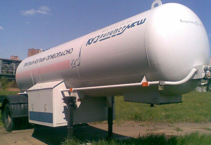 Полуприцеп цистерна ППЦЗ-12 Кузполимермаш