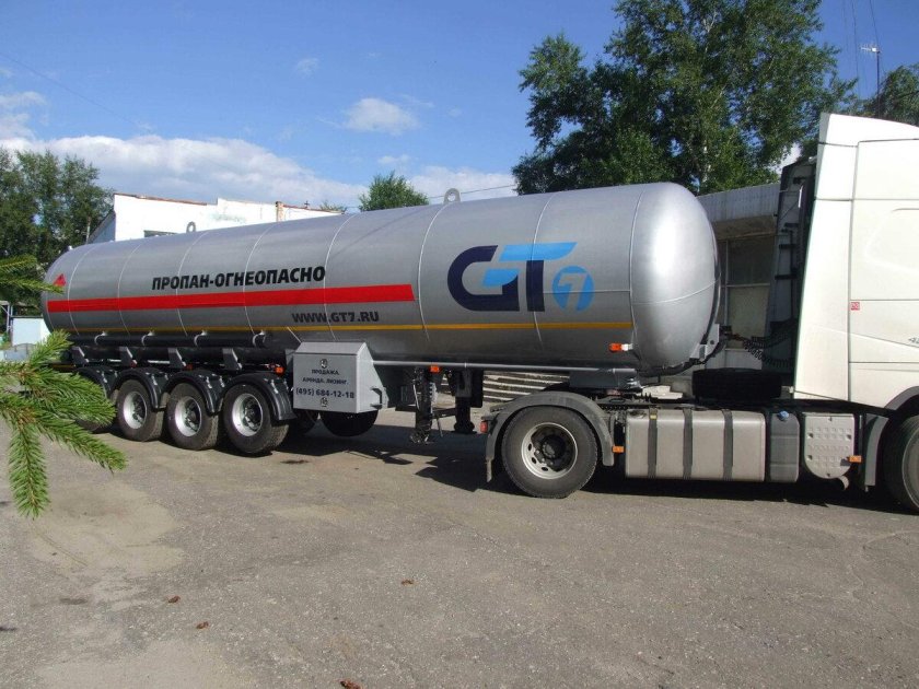 Полуприцеп СПГ gt7