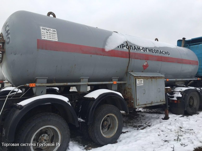 Полуприцеп газовоз Алексеевка ППЦТ 36м3 96093с