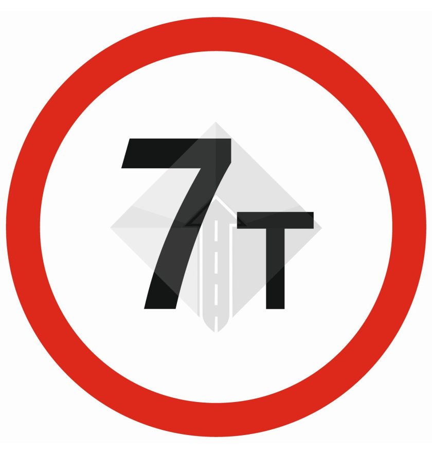 Дорожный знак 3.11 ограничение массы