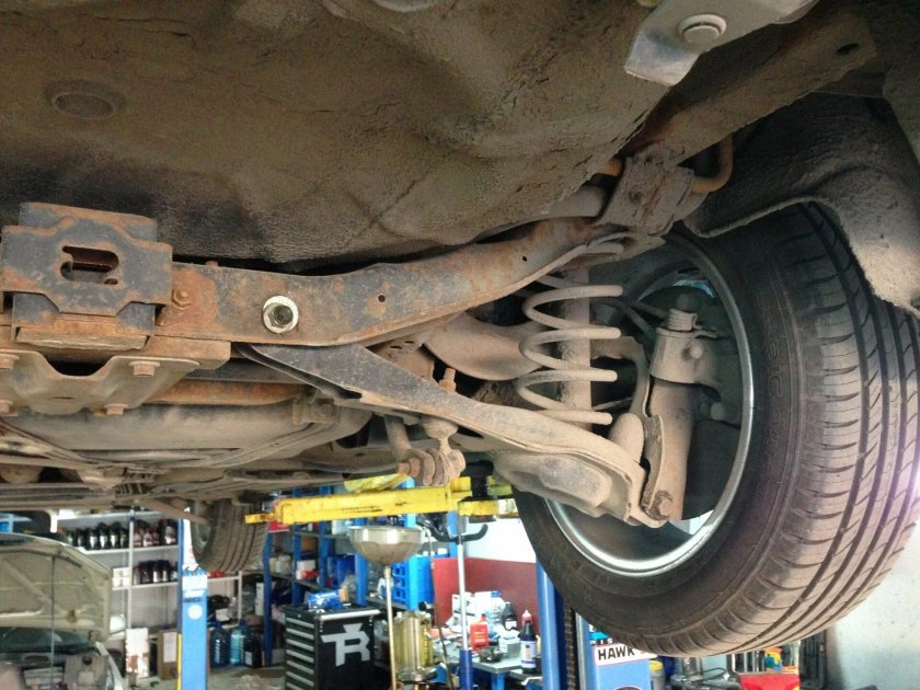 Мазда 3 2007 задняя подвеска