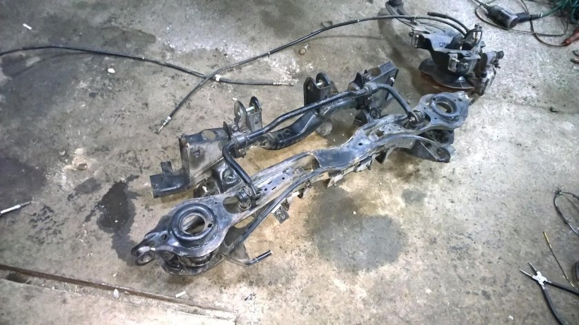 Mazda 6 MPS задняя подвеска