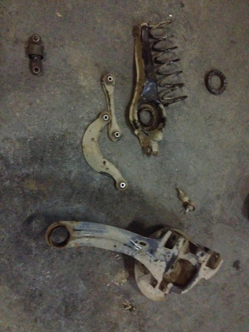 Задняя подвеска Мазда 3 БК седан