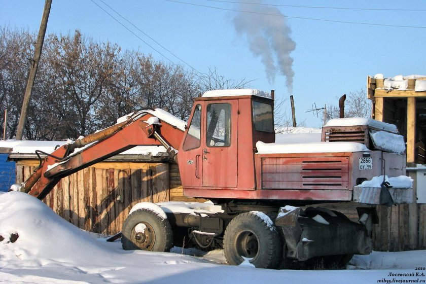 Советский экскаватор ЭО 3322