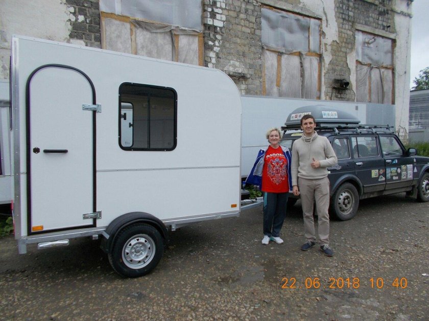 Прицеп жилой двухосный ООО Каменскавто