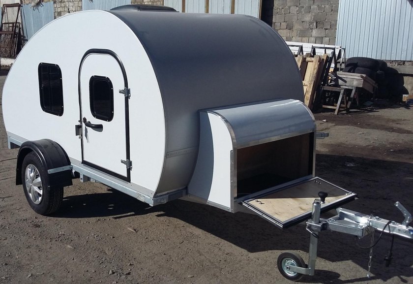 Оптима и прицеп капля