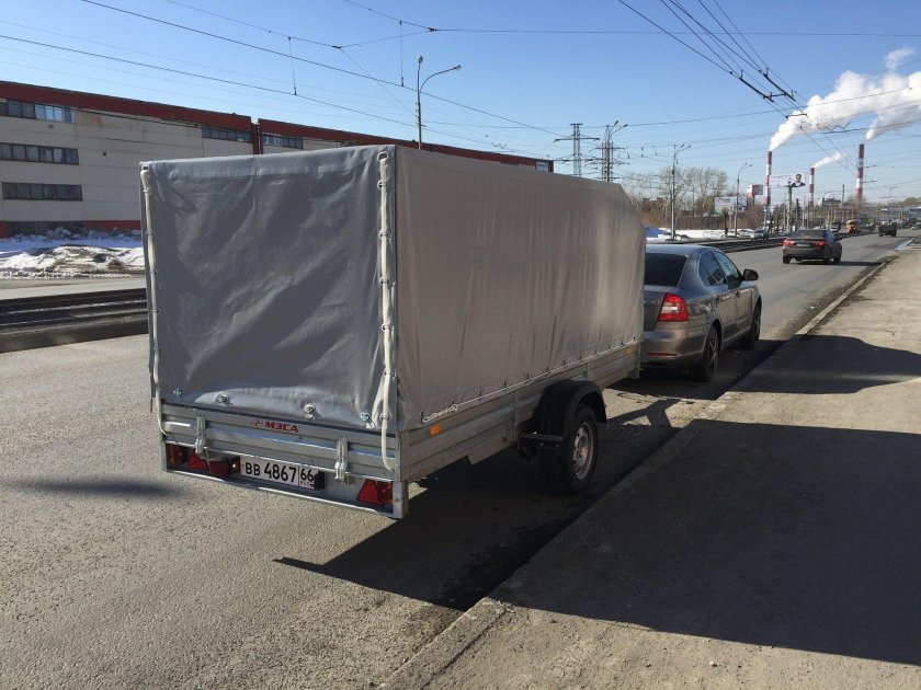 Прицеп больше 750 кг