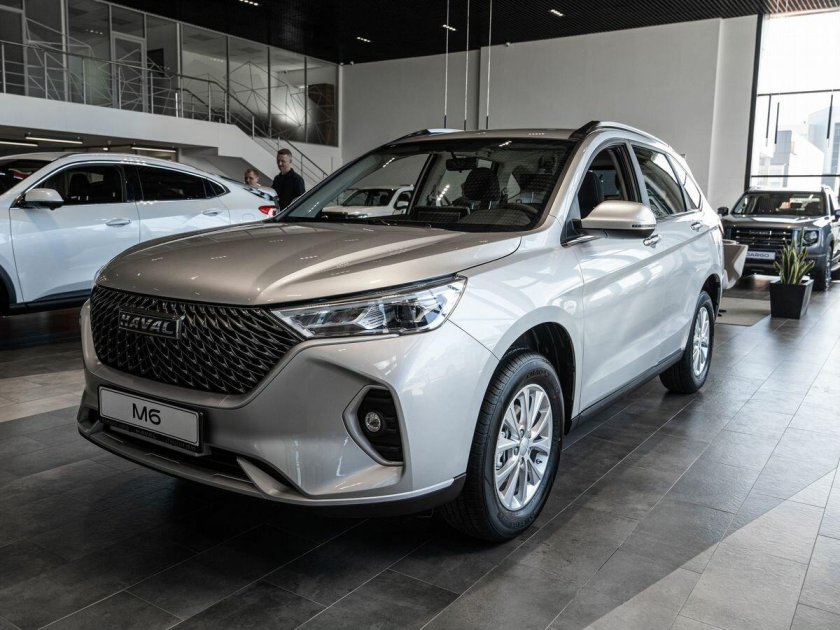 Haval m 6 серебристый