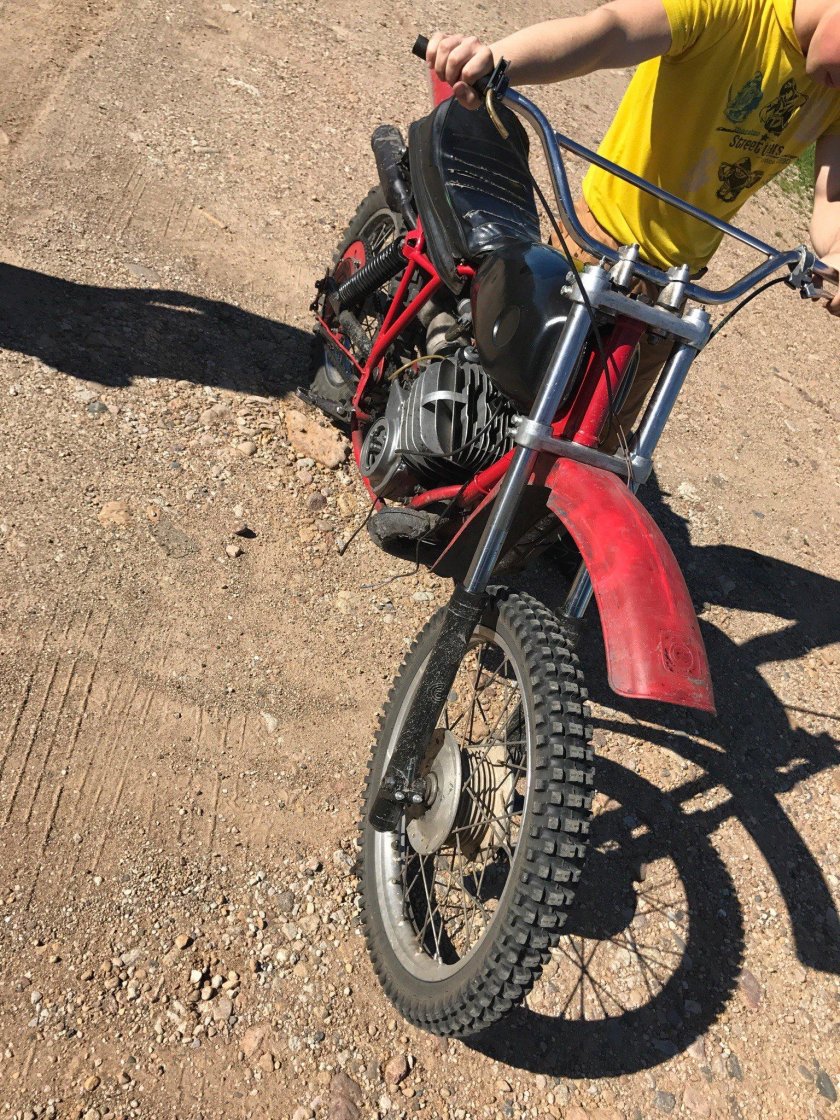 Вилка Чезет кросс 250