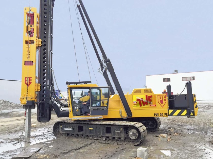 Сваебойная машина PVE 5021-S