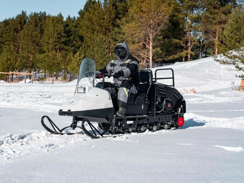 Мини снегоход бурлак егерь 20 л с