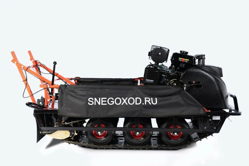Мотобуксировщик Бурлак-м 18,5л.с. экспедитор (мотособака)